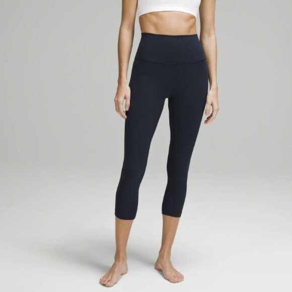 Lululemon Align Crop *19" Leggings High Rise Nulu Size 4 - Picture 1 of 16
